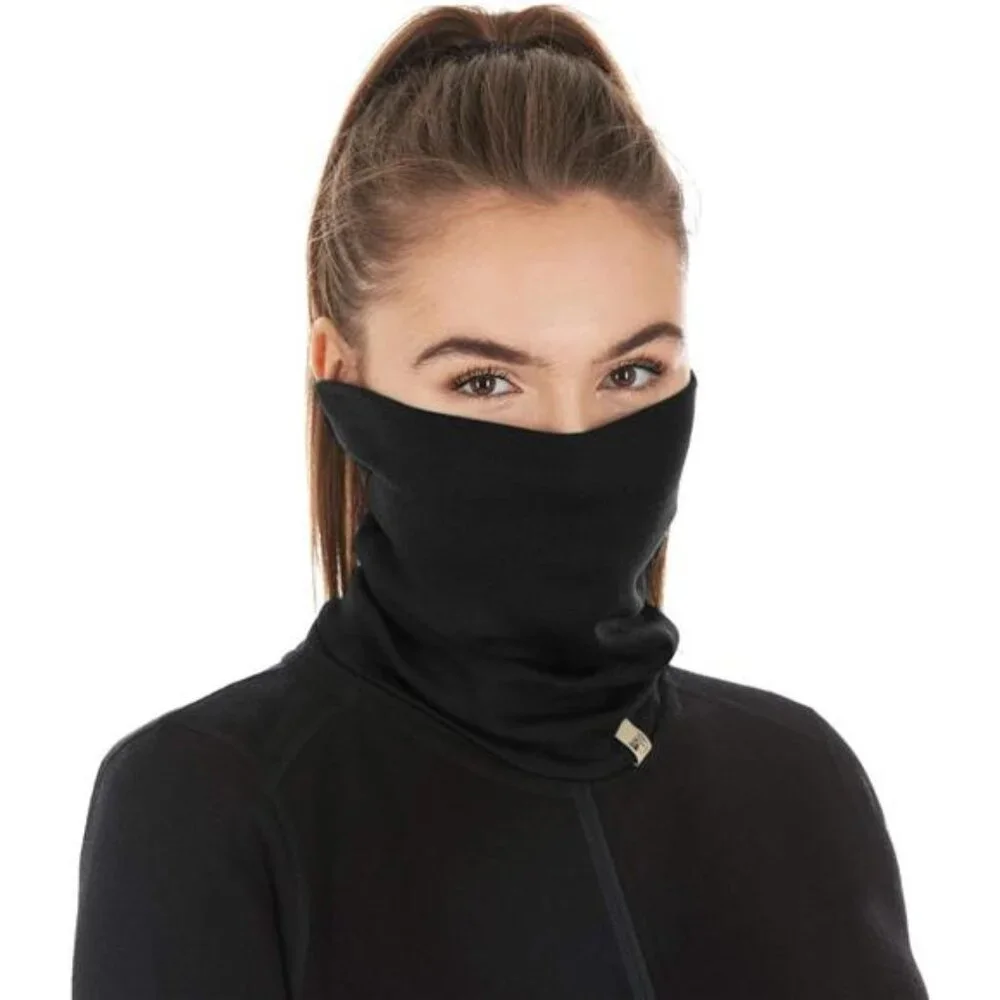 Wool - Midweight Neck Gaiter - Skiing Neck Warmer - Winter Face Mask - Headwear